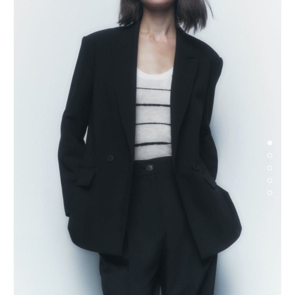 NWT Zara double breasted blazer
